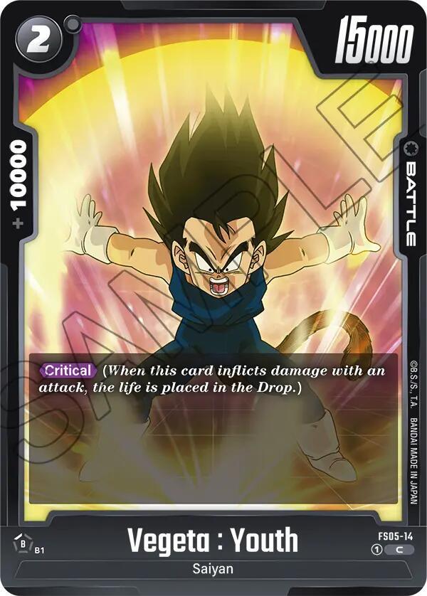 Vegeta Youth FS05-14 carta