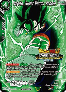 Vegito Super Warrior Reborn P-065 card