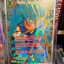 Vegito Unison of Might SPR BT10-003 card