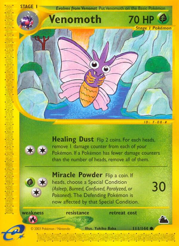 Venomoth 111/144 card