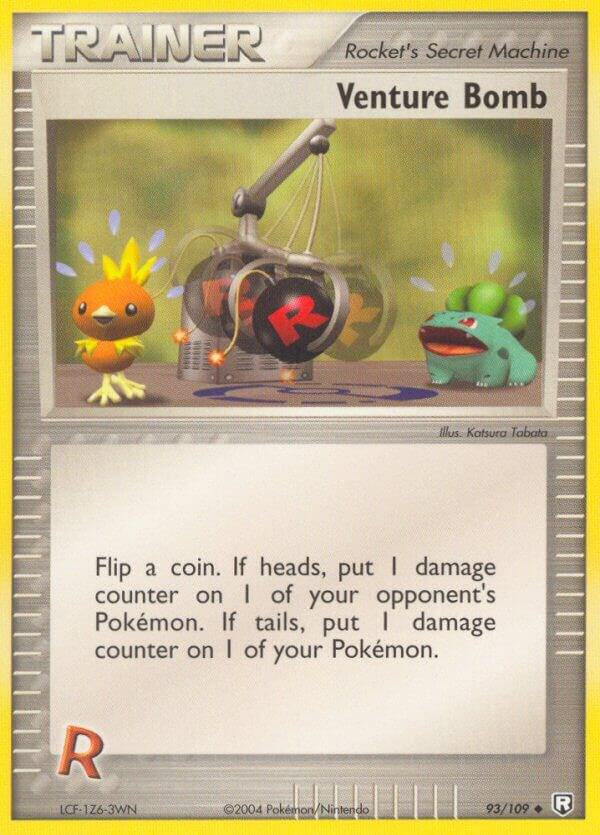 Venture Bomb 93/109 card