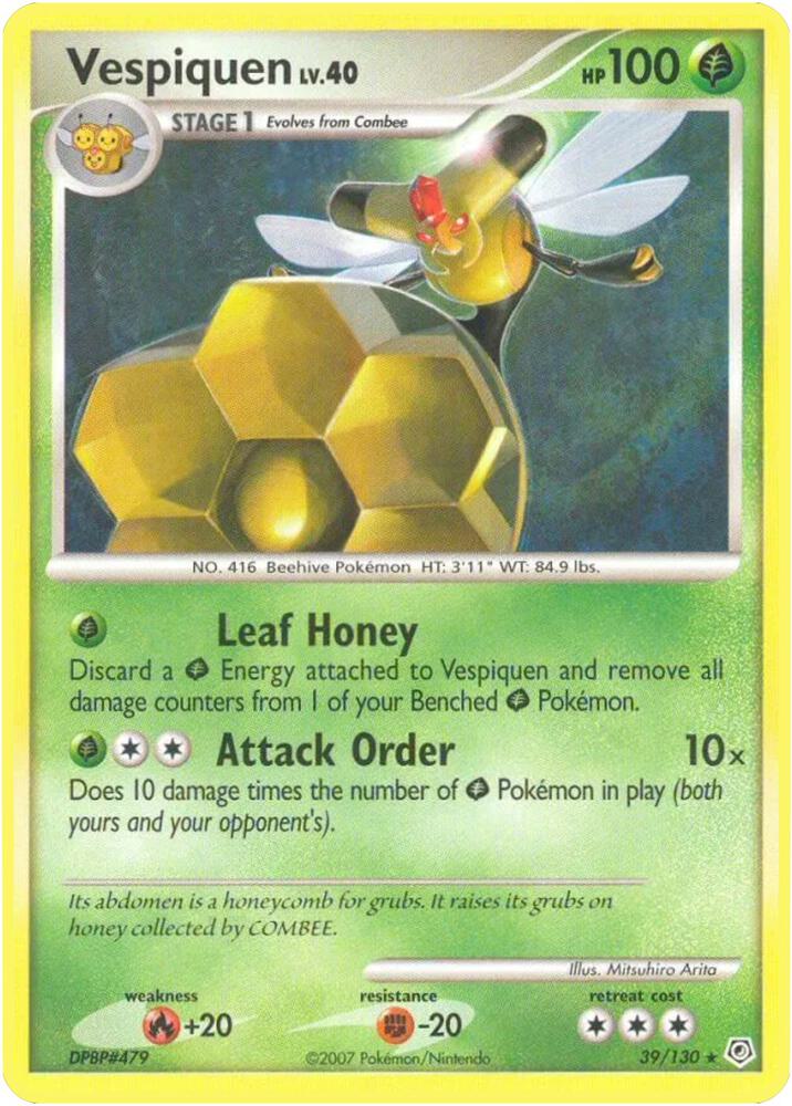 Vespiquen 39/130 card