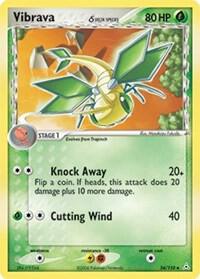 Vibrava Delta Species 54/110 card