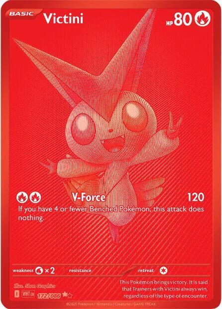 Victini 172 086 card