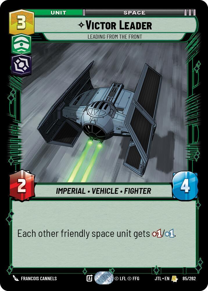Victor Leader Leading from the Front 085/262 card