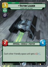 Victor Leader Leading from the Front Hyperspace 347 card