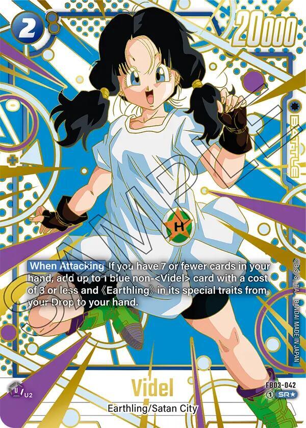 Videl FB03 042 Alternate Art carta