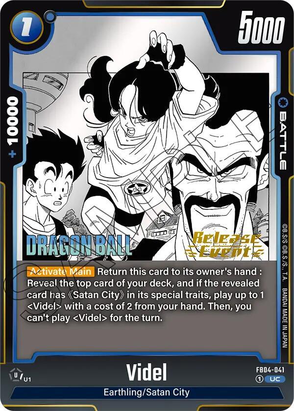 Videl FB04-041 carta