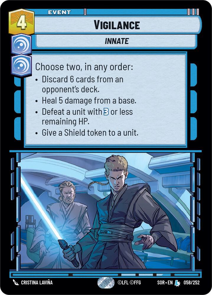 Vigilance 058/252 carta