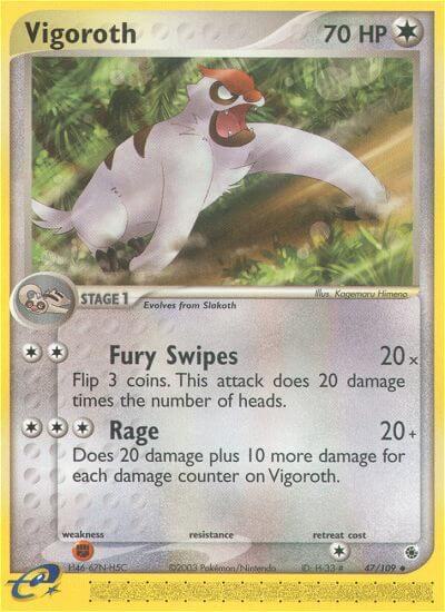 Vigoroth 47/109 carta