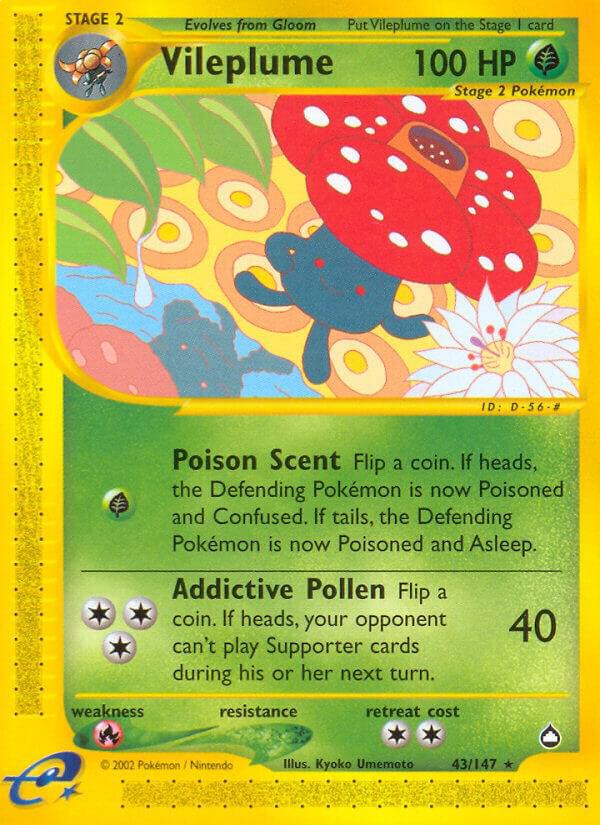 Vileplume 043/147 card