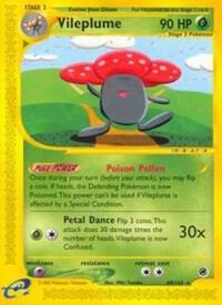 Vileplume 69 069/165 card