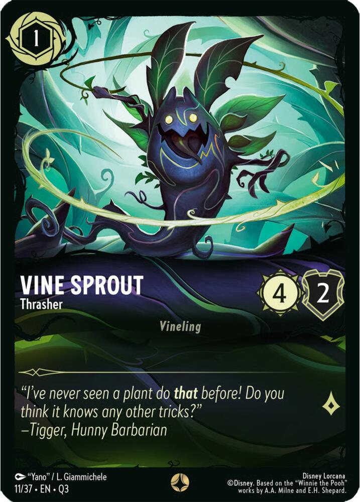 Vine Sprout Thrasher 11/37 carta