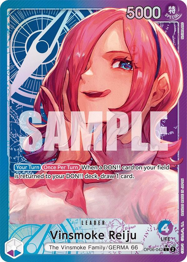 Vinsmoke Reiju 042 Alternate Art OP06-042