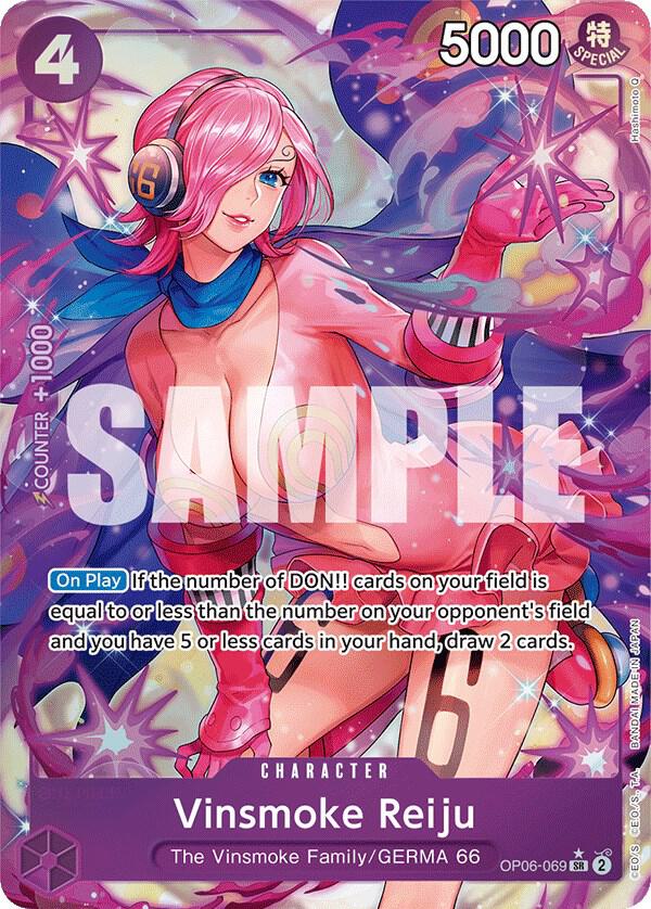 Vinsmoke Reiju 069 Alternate Art OP06-069