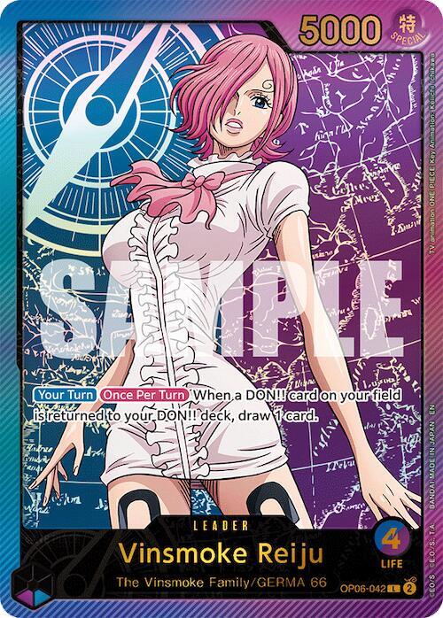 Vinsmoke Reiju SP OP06-042 card