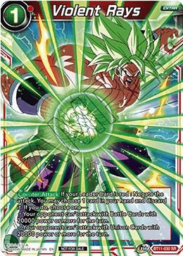 Violent Rays BT11-030 card