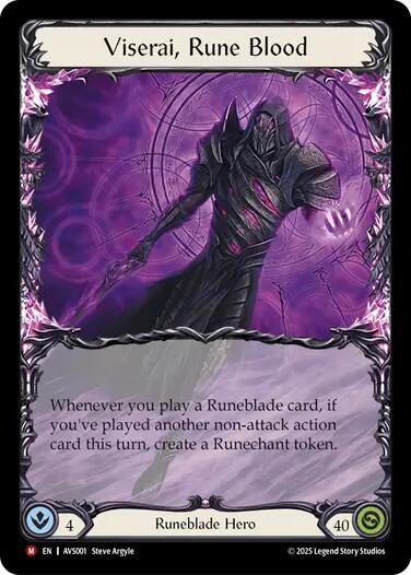Viserai Rune Blood AVS001 card