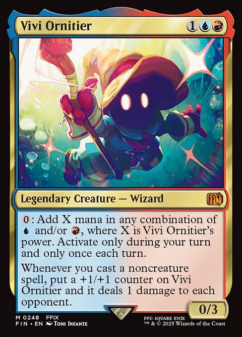Vivi Ornitier 248s card