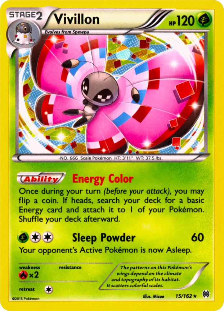 Vivillon 5 card