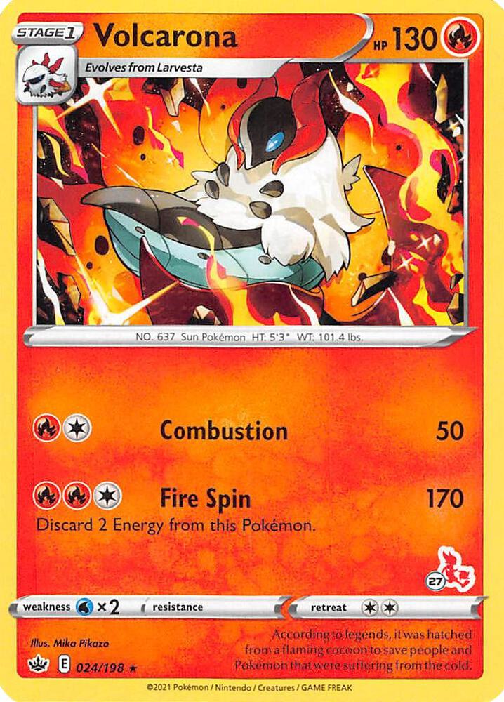 Volcarona 19 card