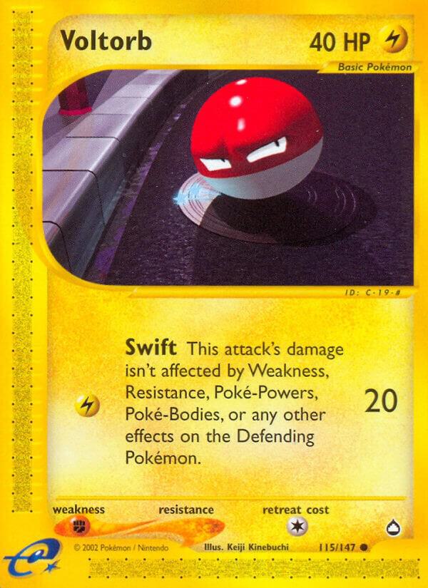 Voltorb 115 115/147 card