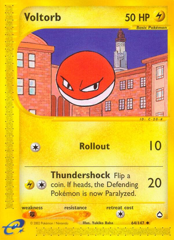 Voltorb 64 064/147 card