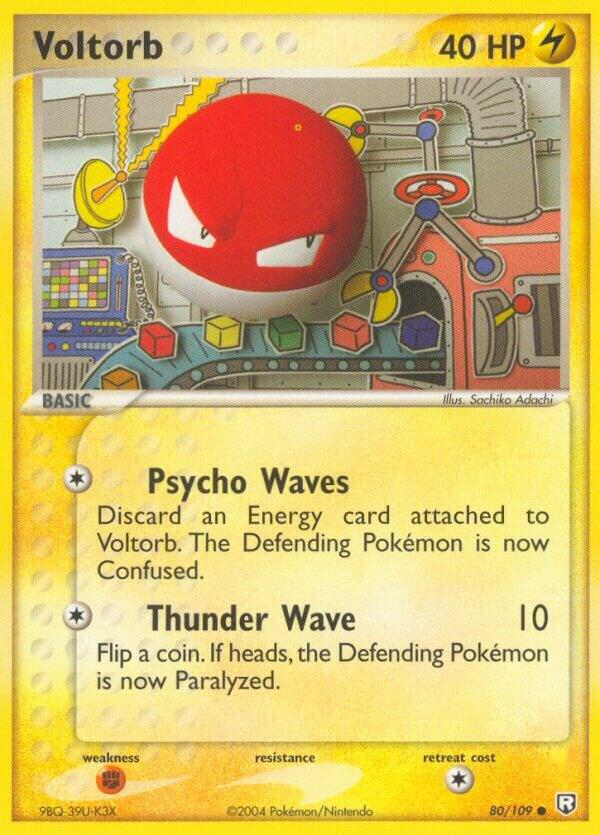 Voltorb 80/109 carta