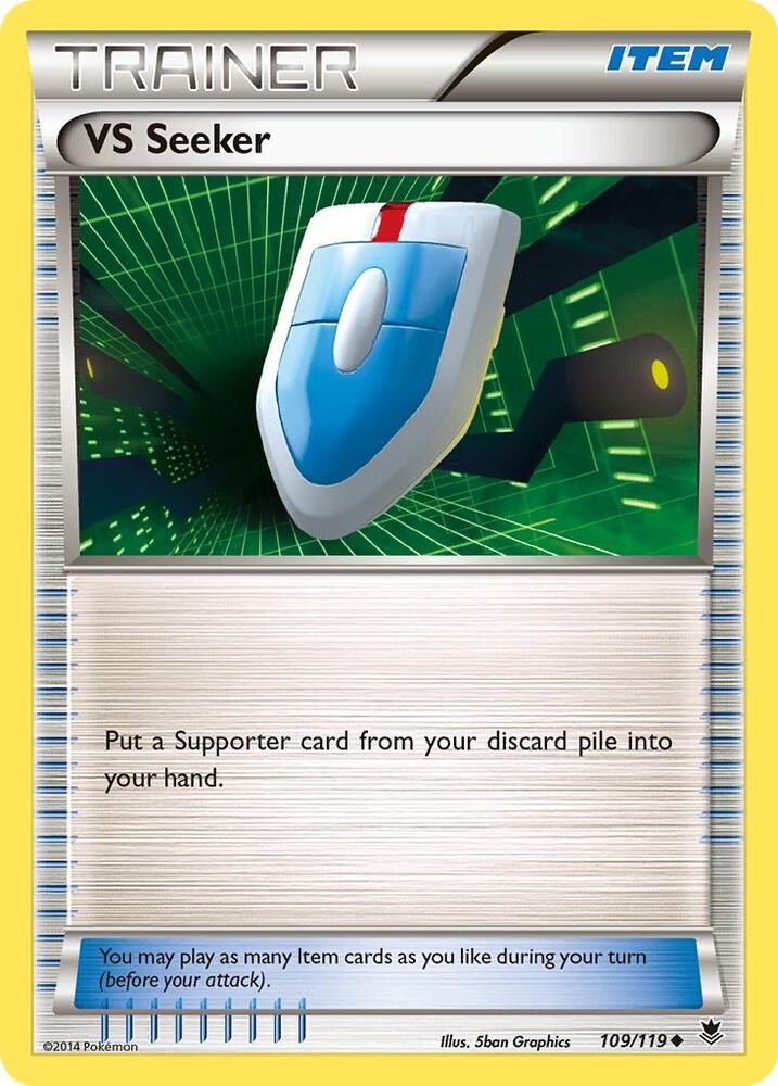VS Seeker 109/119 card