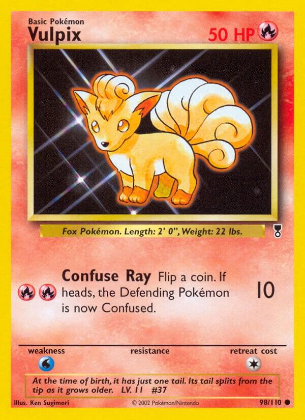 Vulpix 098/110 carta