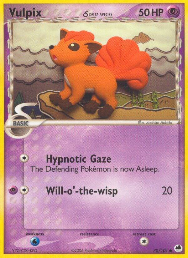 Vulpix Delta Species 70/101 card