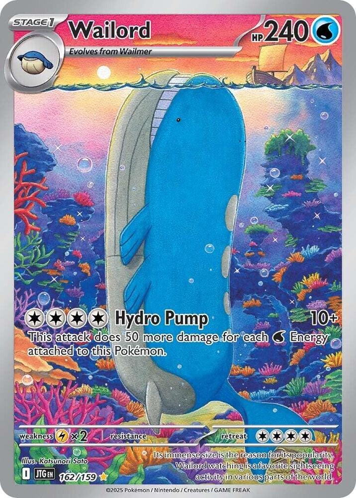 Wailord 162/159 card