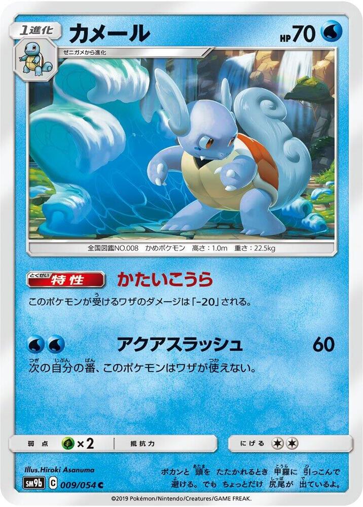 Wartortle 009/054