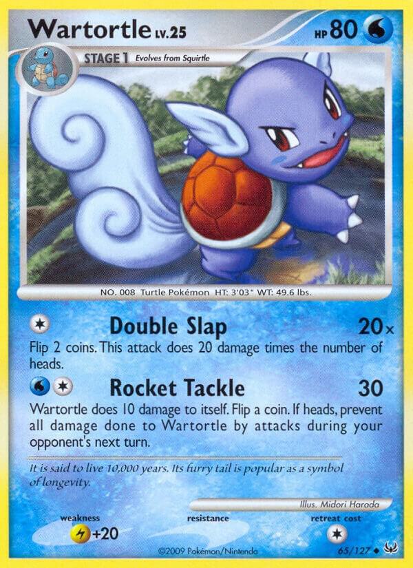 Wartortle 65/127 card