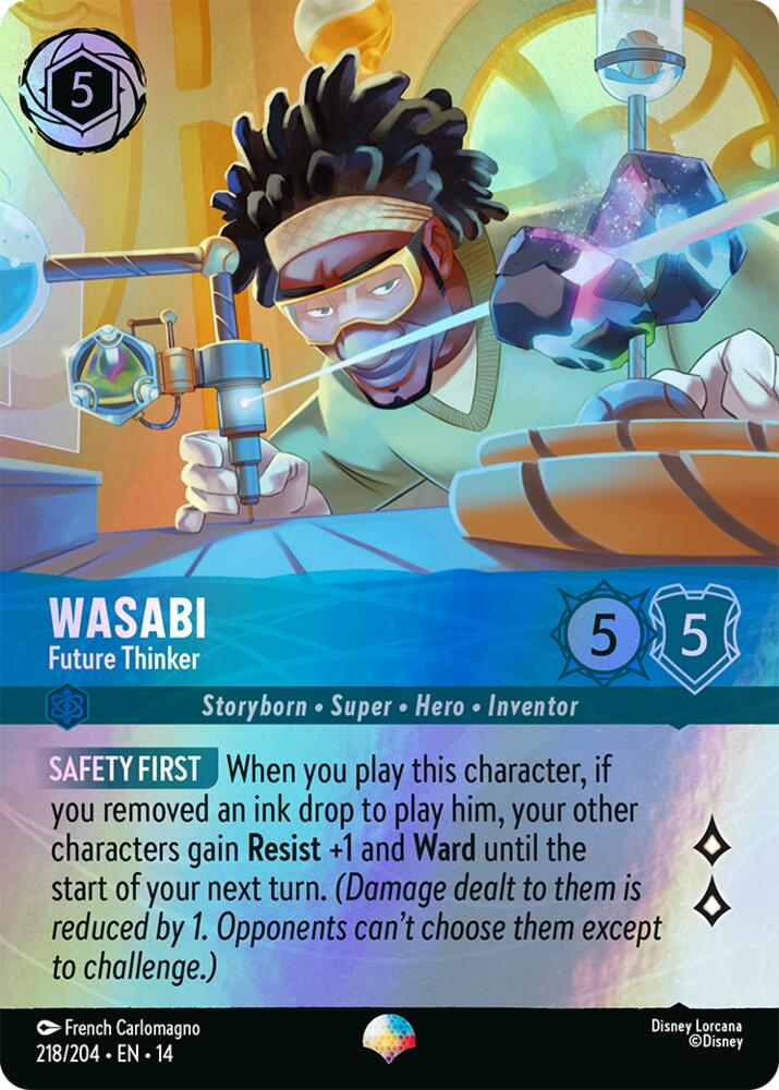Wasabi Future Thinker Epic 218/204 card