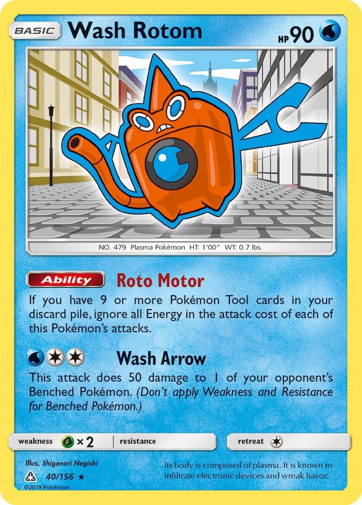 Wash Rotom 40/156
