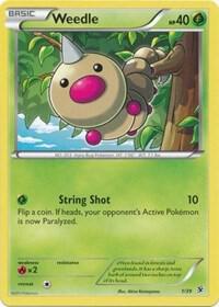 Weedle 1/39 carta