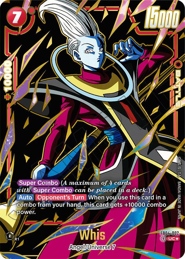 Whis Alternate Art FB04-002 carta