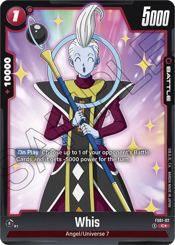 Whis Bonus Pack Alternate Art FS01-02