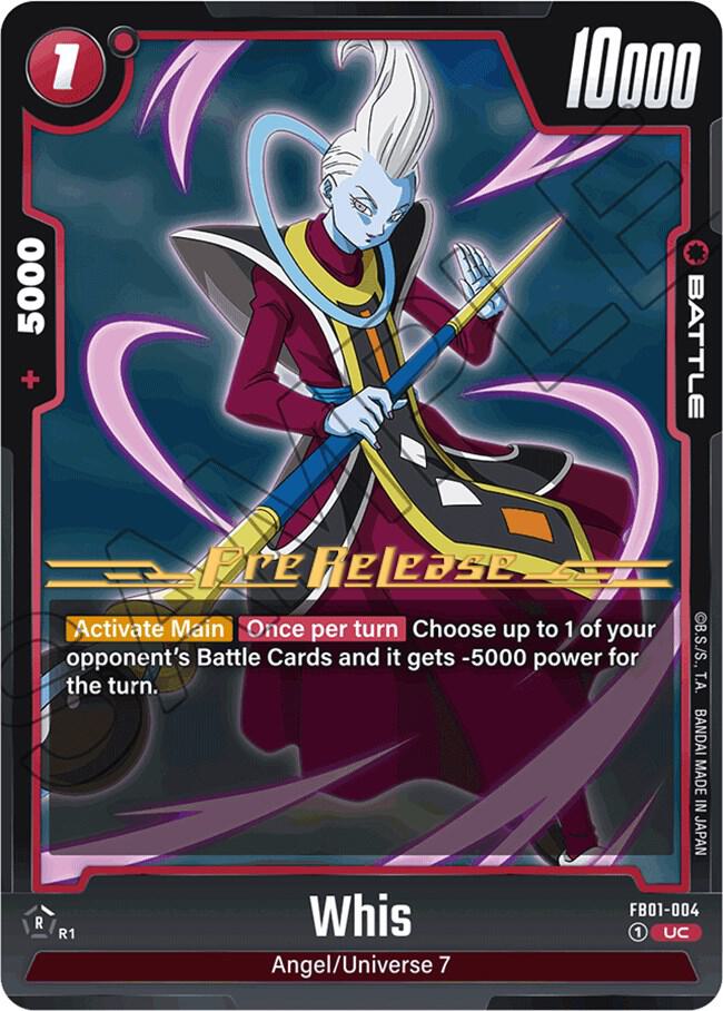 Whis FB01-004 carta