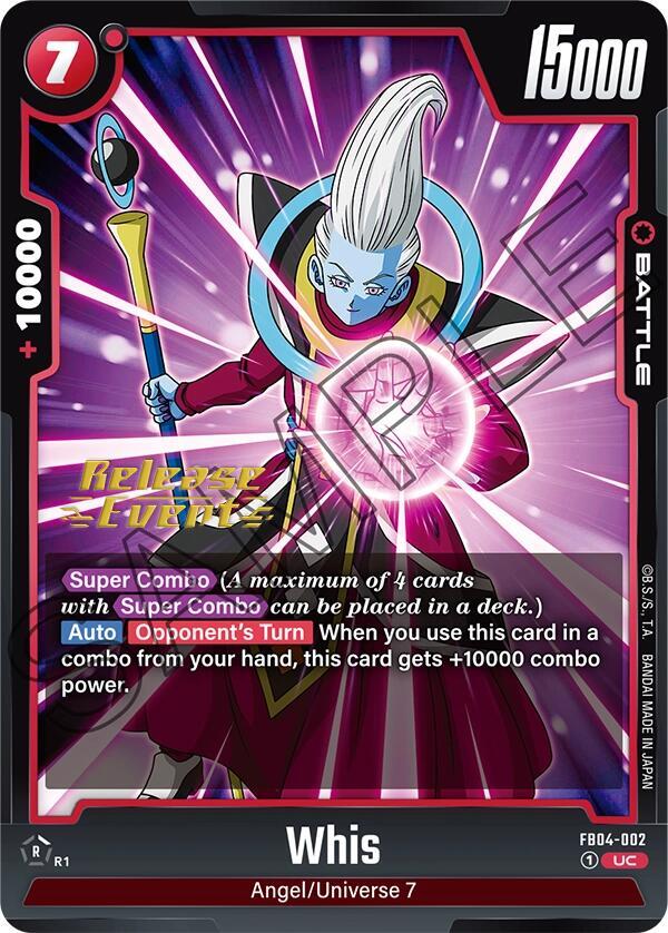 Whis FB04-002 carta
