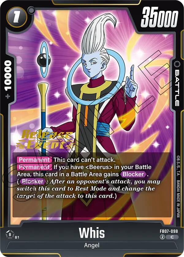 Whis FB07-098 carta