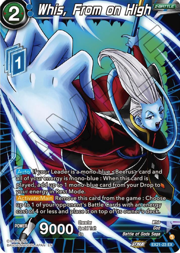 Whis From on High EX21-23