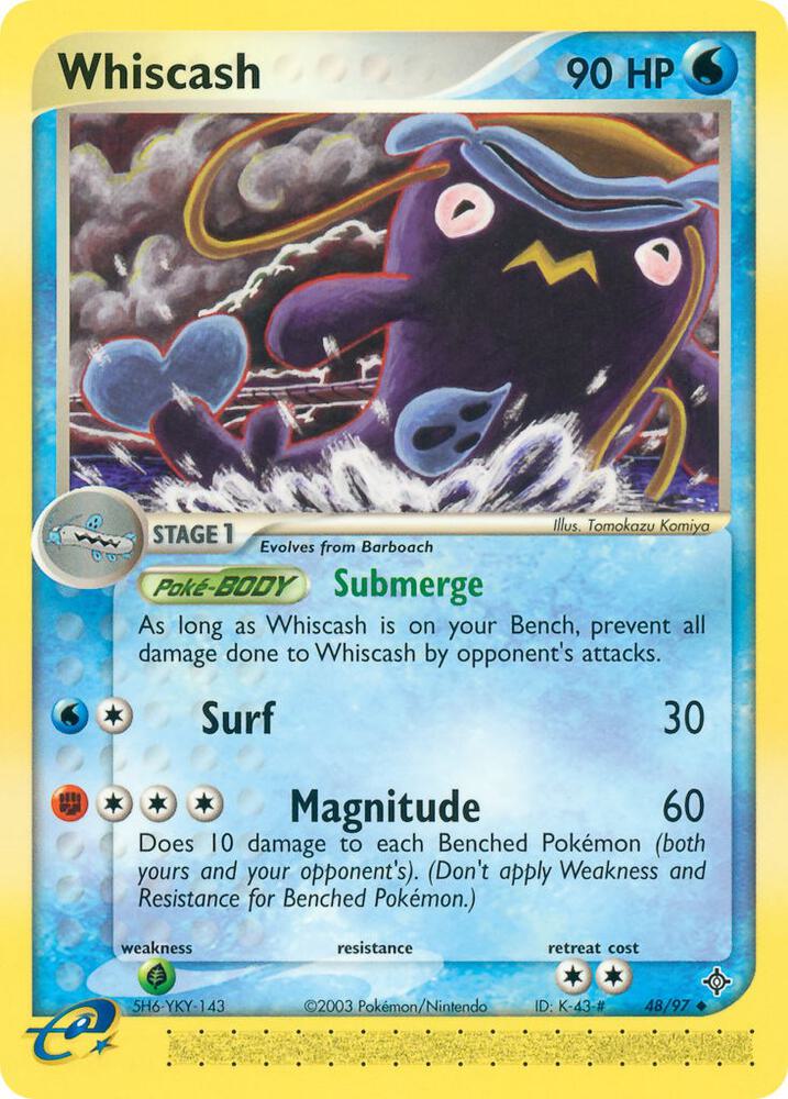 Whiscash 48/97 card