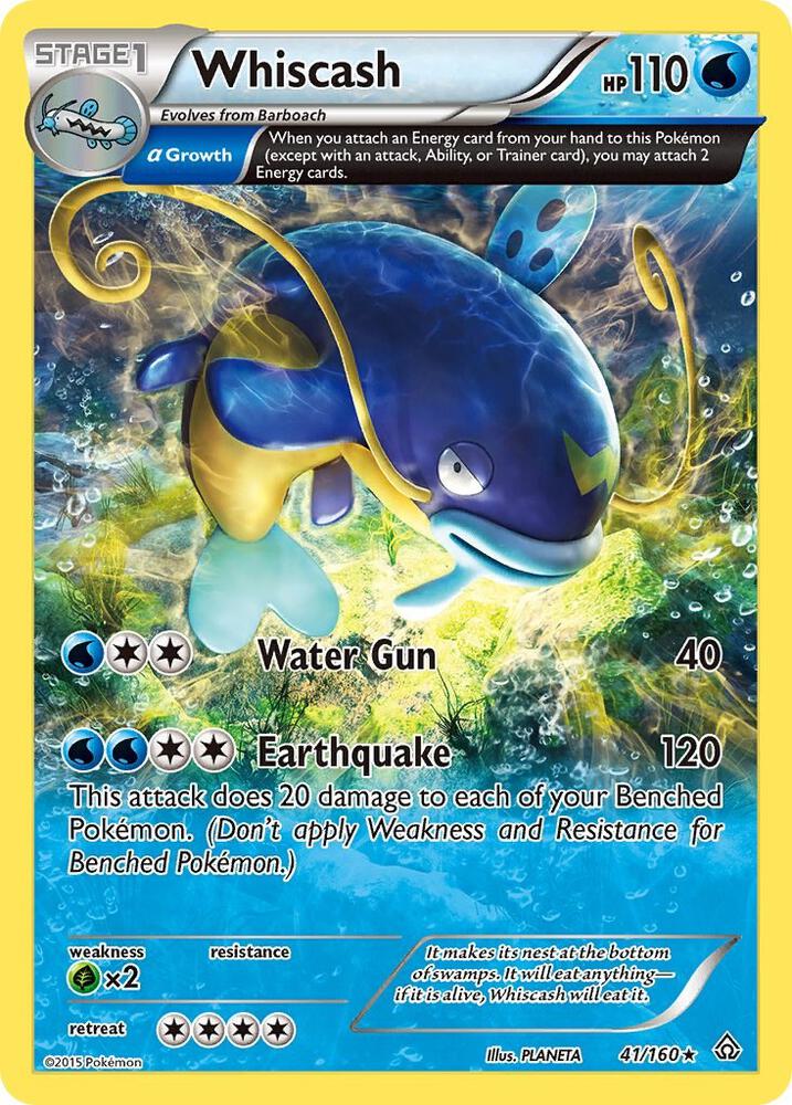 Whiscash Alpha 41/160 card