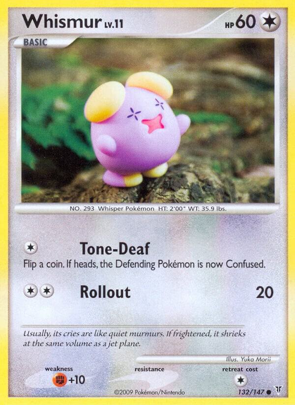 Whismur 132 card