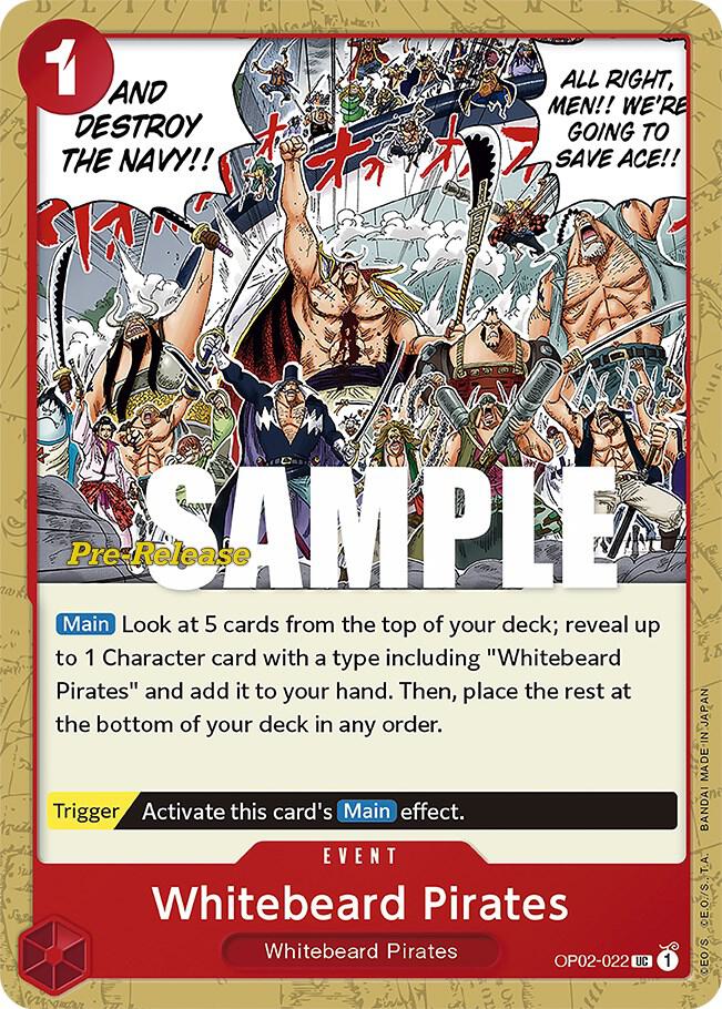 Whitebeard Pirates OP02-022 card