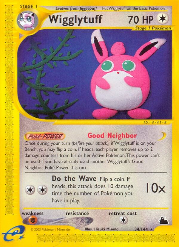 Wigglytuff 034/144 card