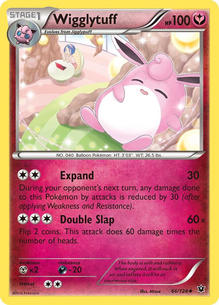 Wigglytuff 66/124 carta