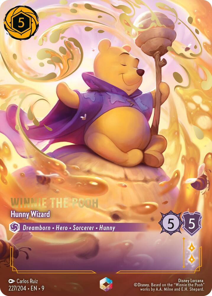 Winnie the Pooh Hunny Wizard Enchanted 227/204 card